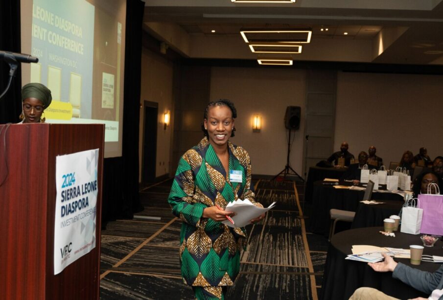 Chidi Blyden Urges Sierra Leoneans in the Diaspora to Unite for Investment Growth