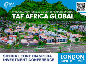 TAF Africa Global Announced as Headline Sponsor for SLDIC 2026